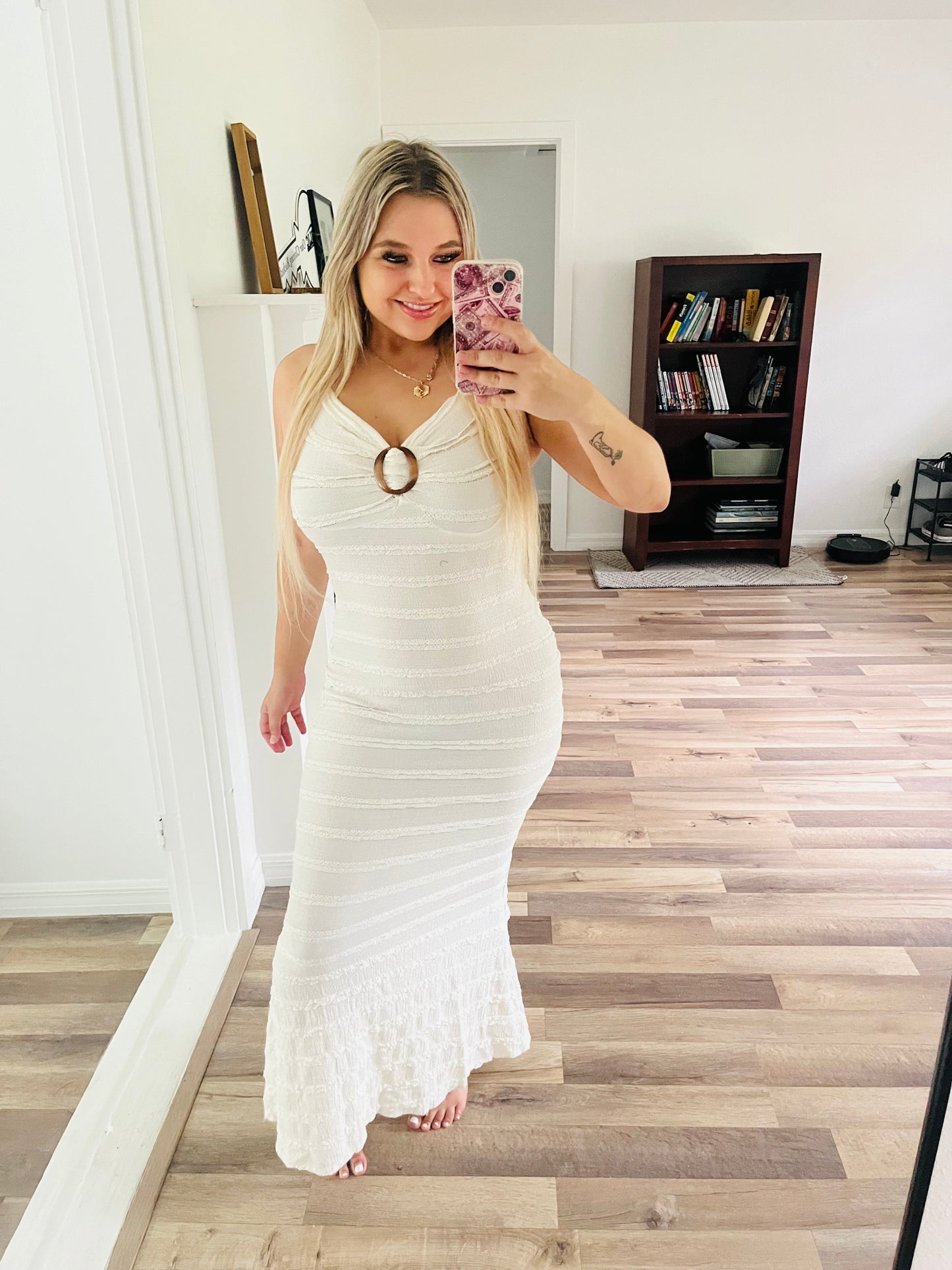 White dress