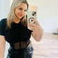 Love J crop top
