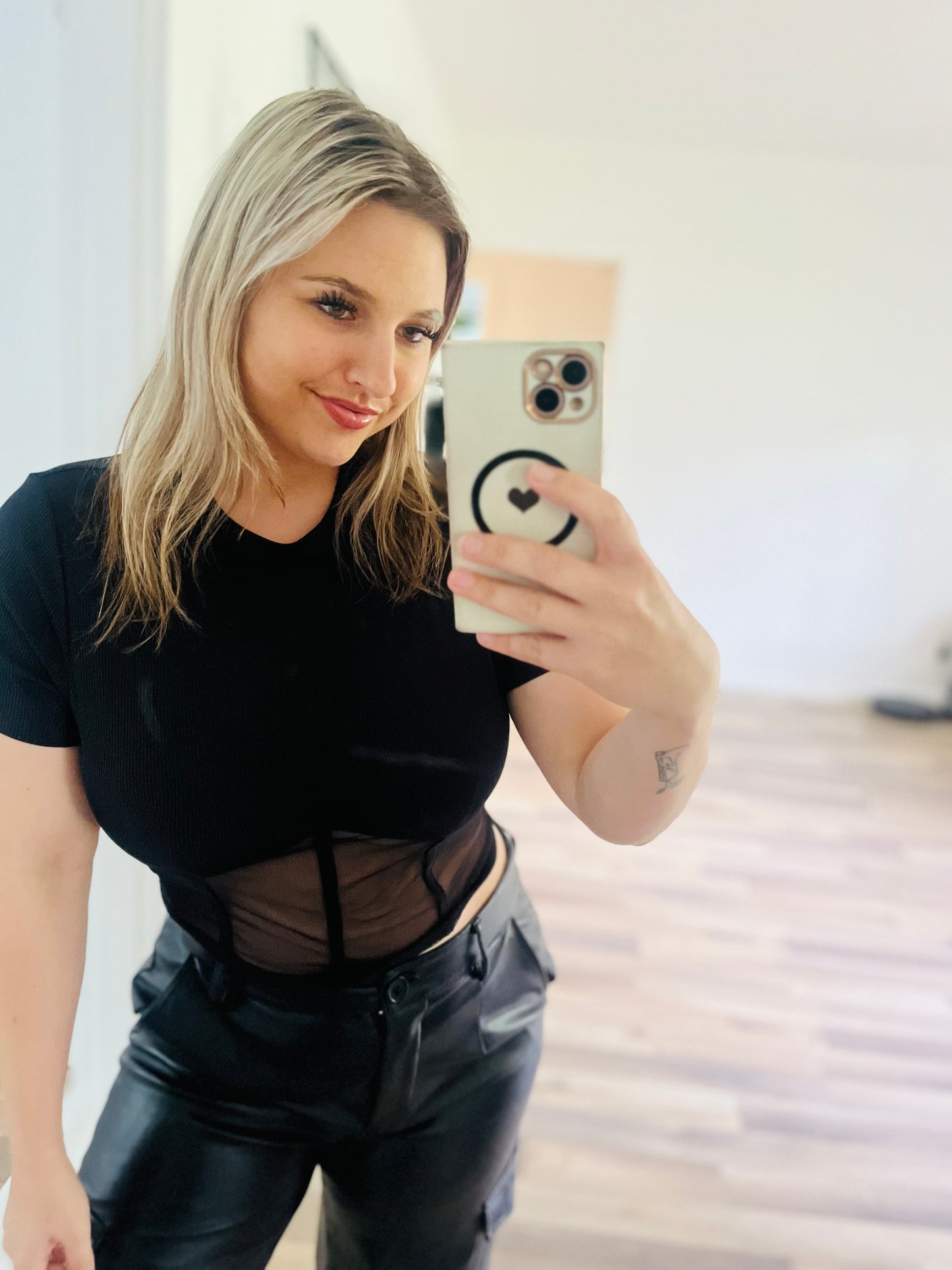Love J crop top