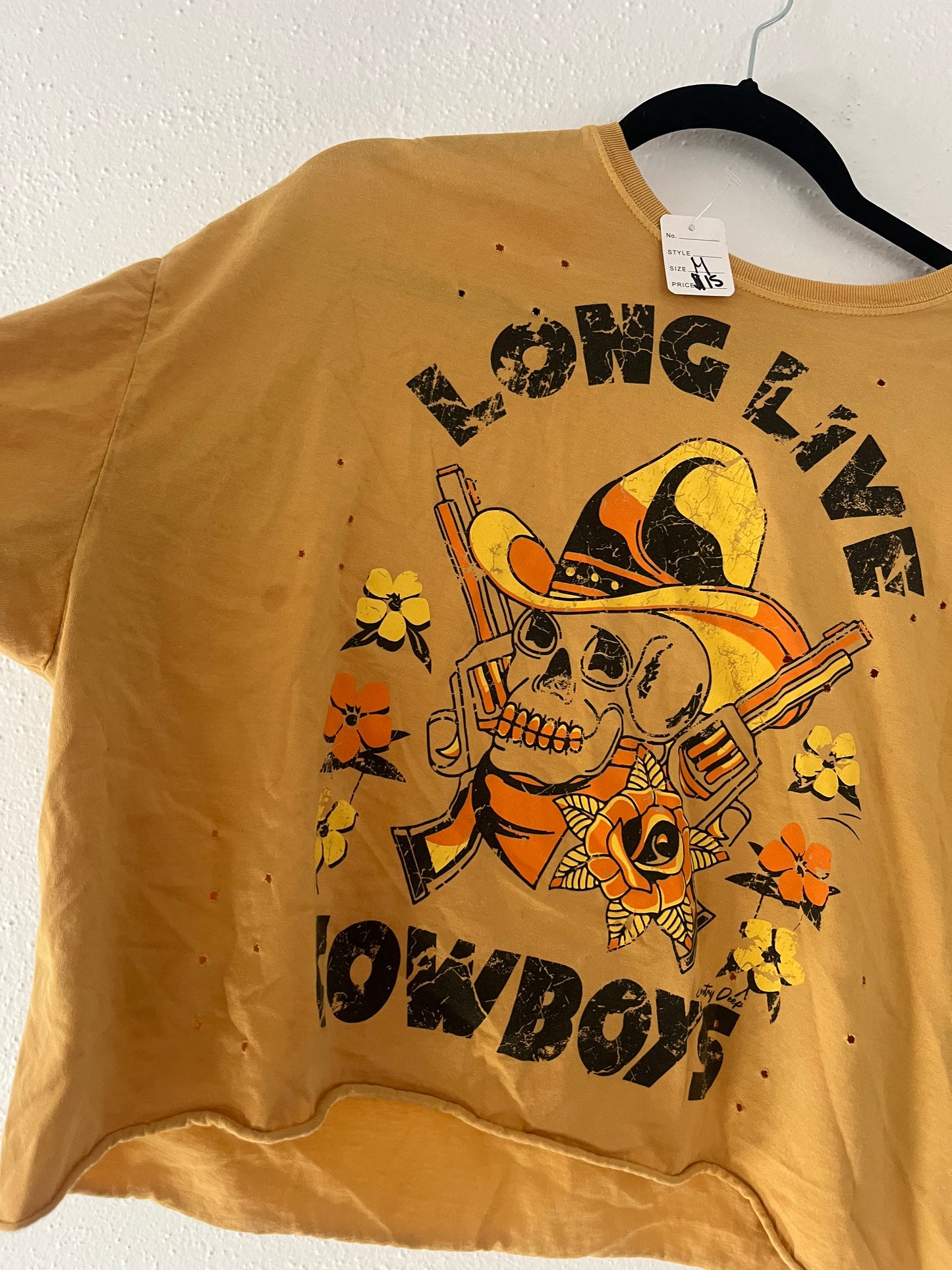 Long live cowboys graphic tee
