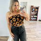 Sunflower tube top