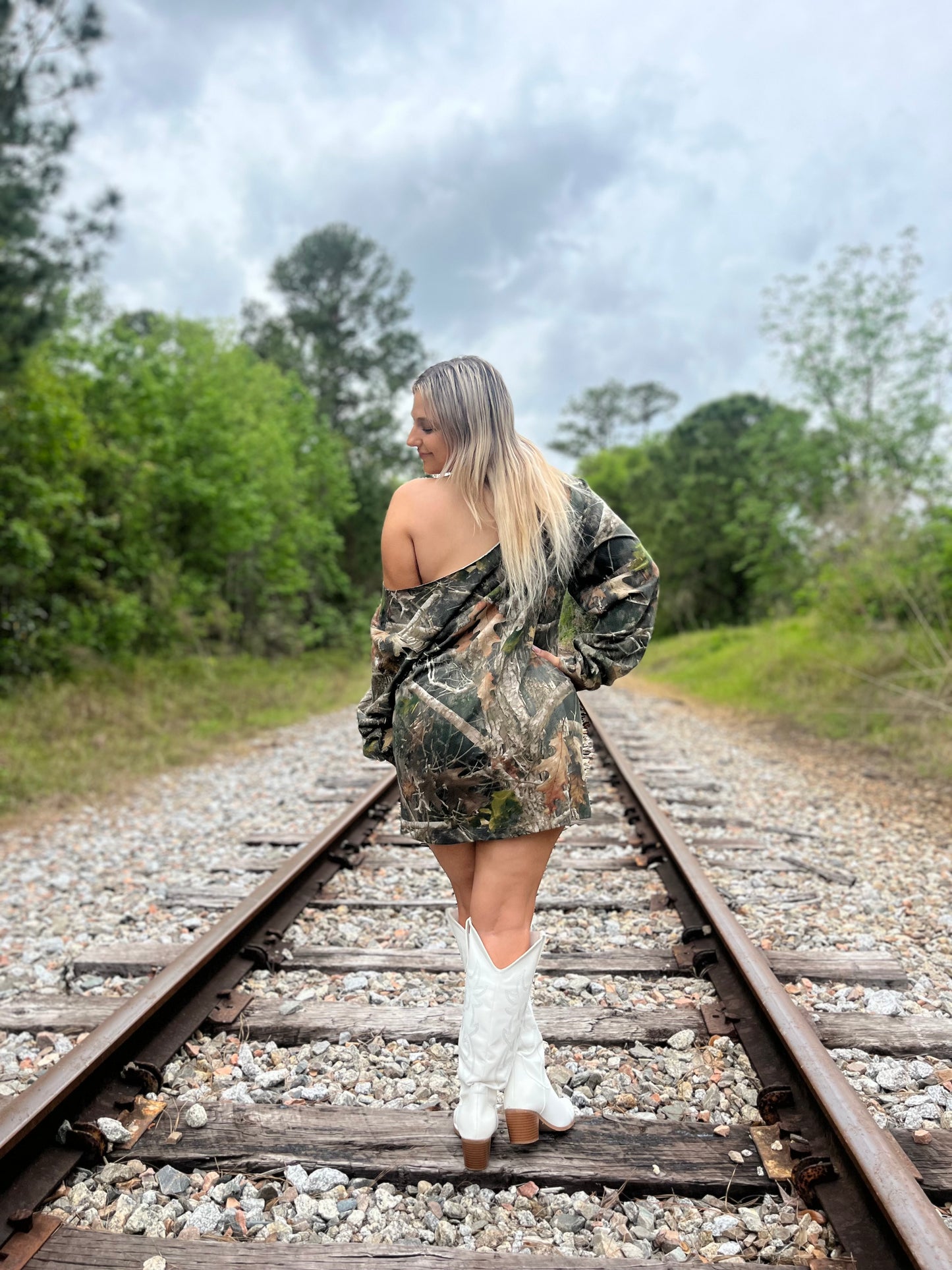 Kay’s Camouflage dress