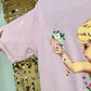 Zara graphic angel tee