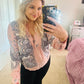 Lucky brand paisley top