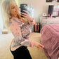 Lucky brand paisley top