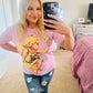 Zara graphic angel tee