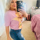 Zara graphic angel tee
