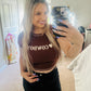 I love cowboys crop tee