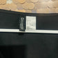 Divided crop black top