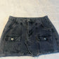 High way denim skirt