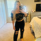 Army crop top