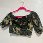 Army crop top
