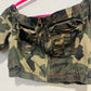 Army crop top