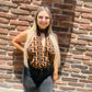 Kayla’s halter bodysuit