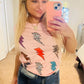 Lightning bolt graphic tee