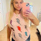 Lightning bolt graphic tee