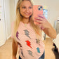 Lightning bolt graphic tee