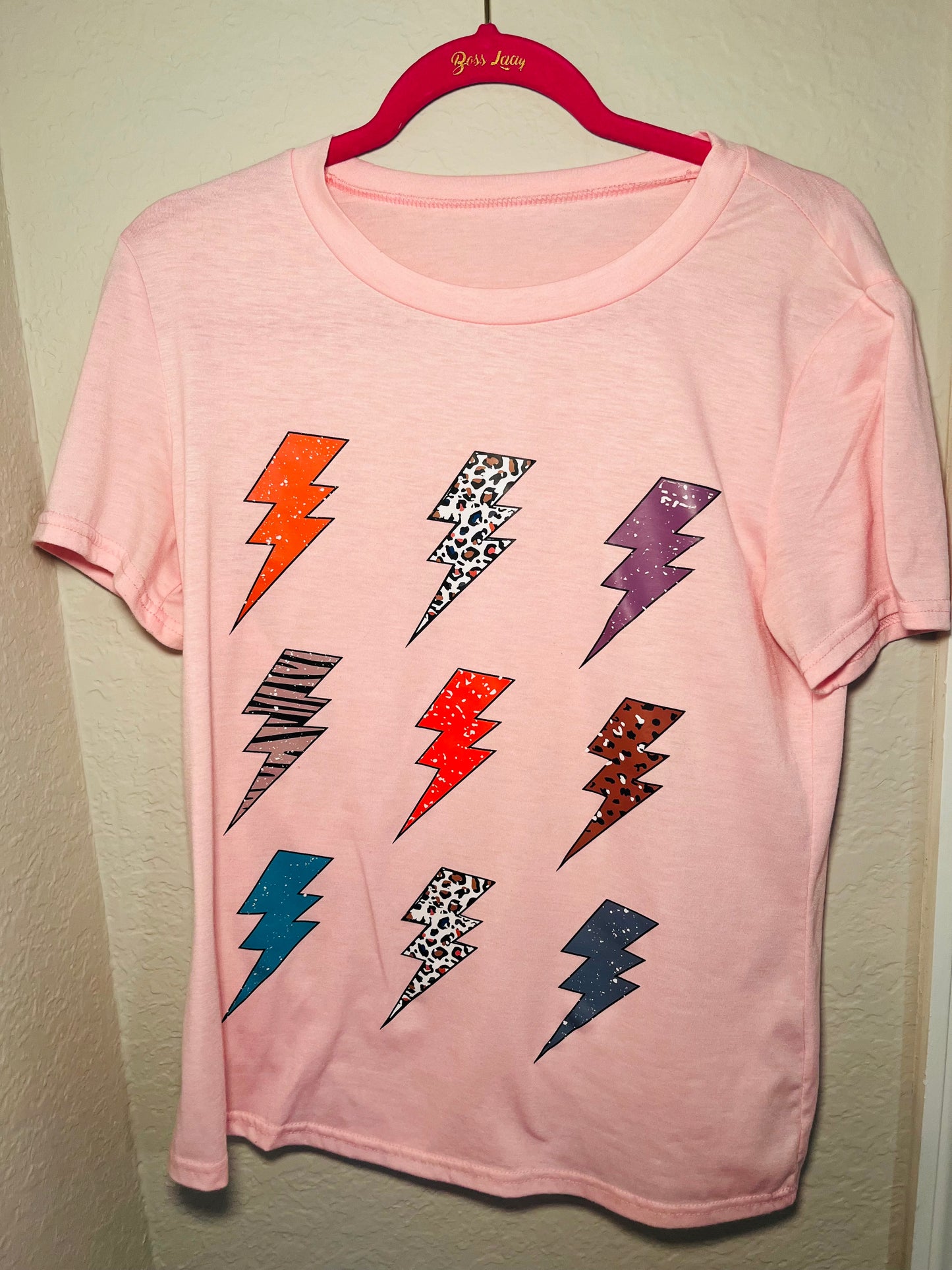 Lightning bolt graphic tee