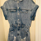 Denim romper