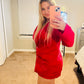 Shein pink business suit