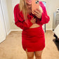 Shein pink business suit