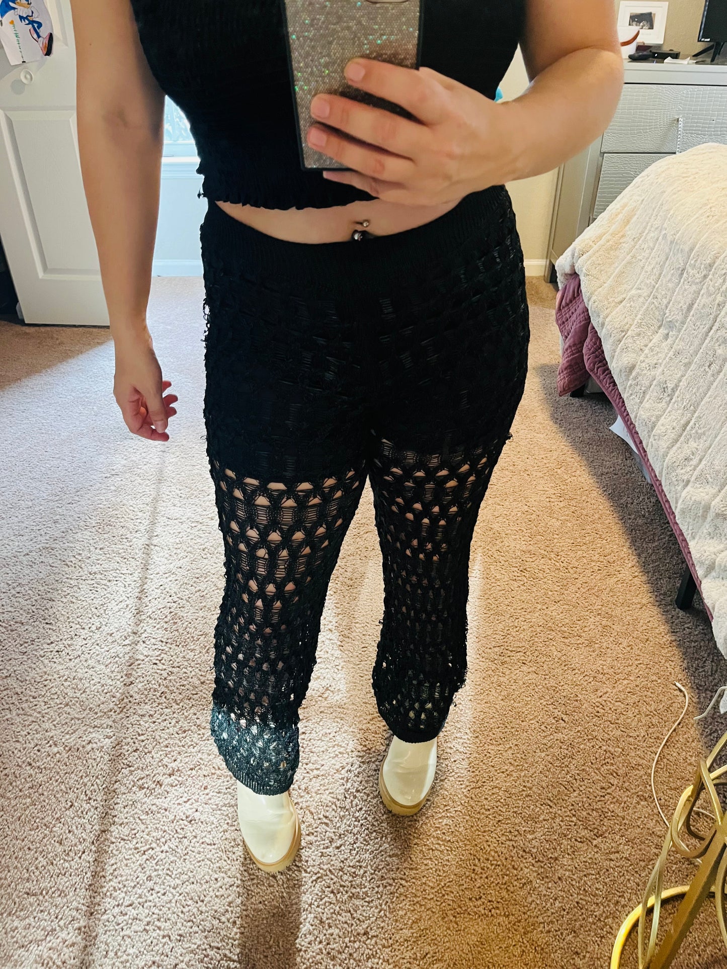 Zara mesh pants