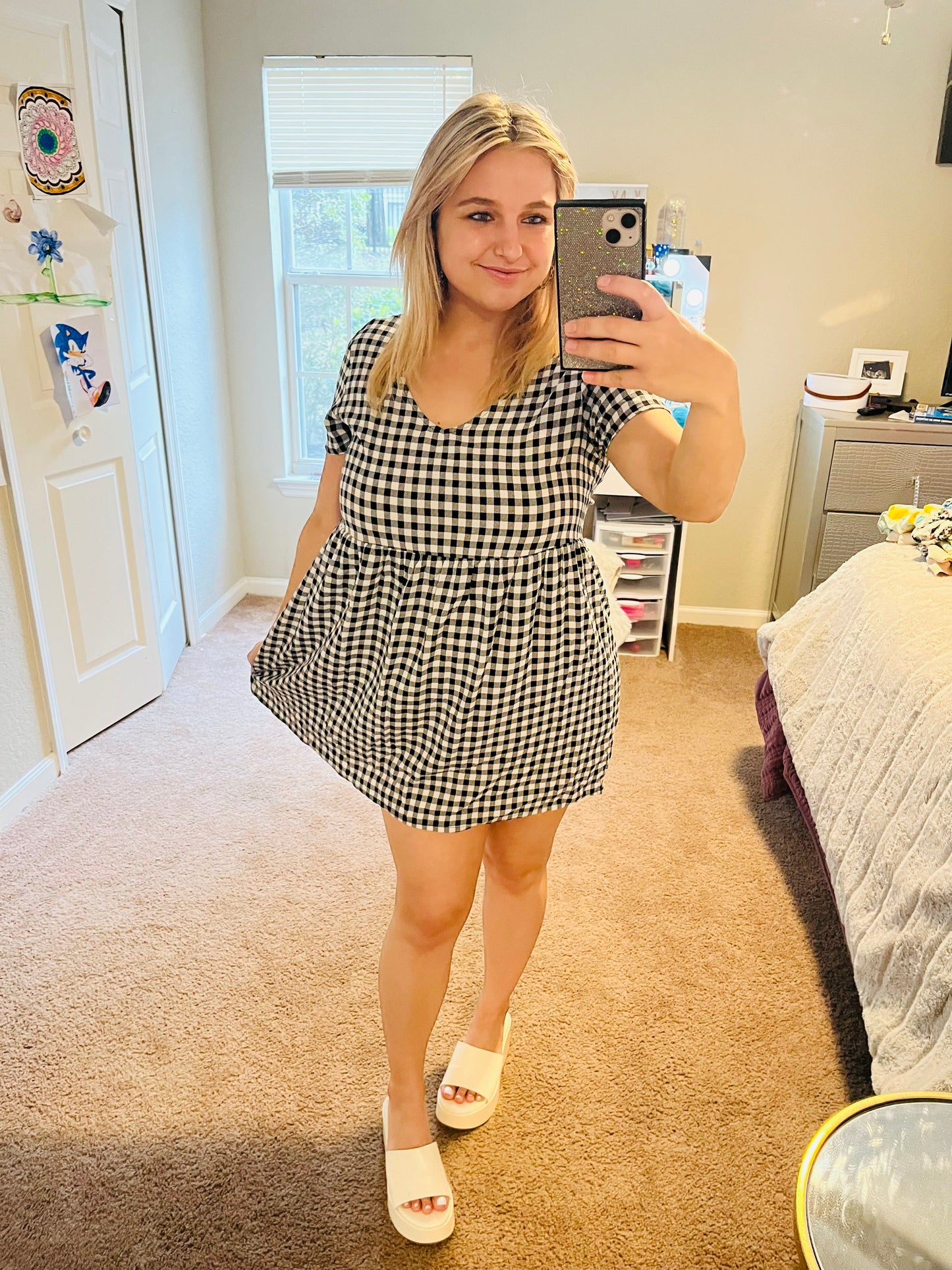 Forever 21 gingham dress