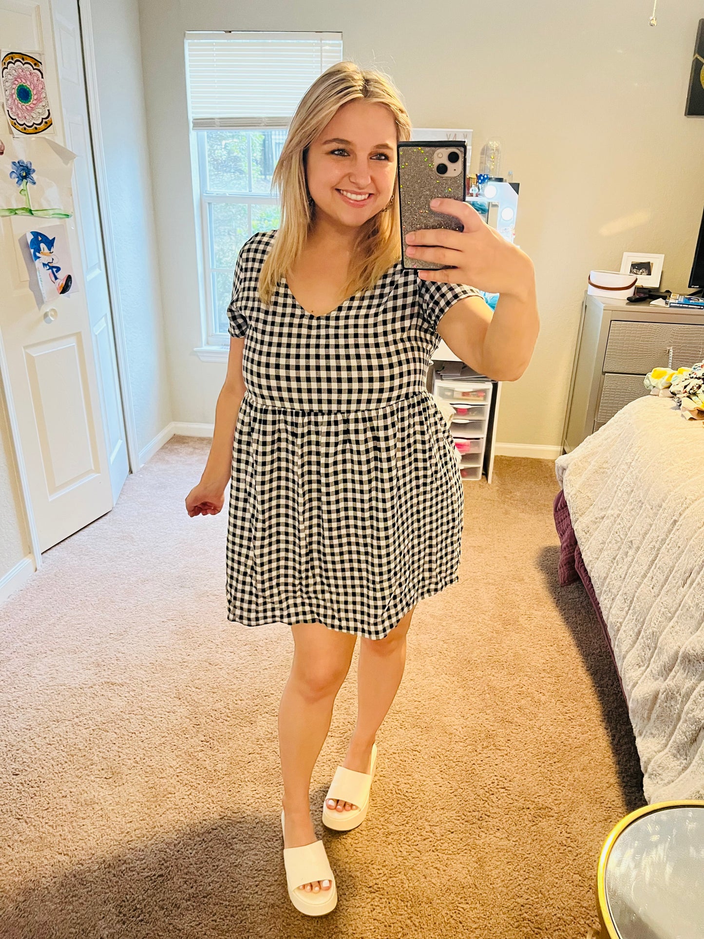 Forever 21 gingham dress