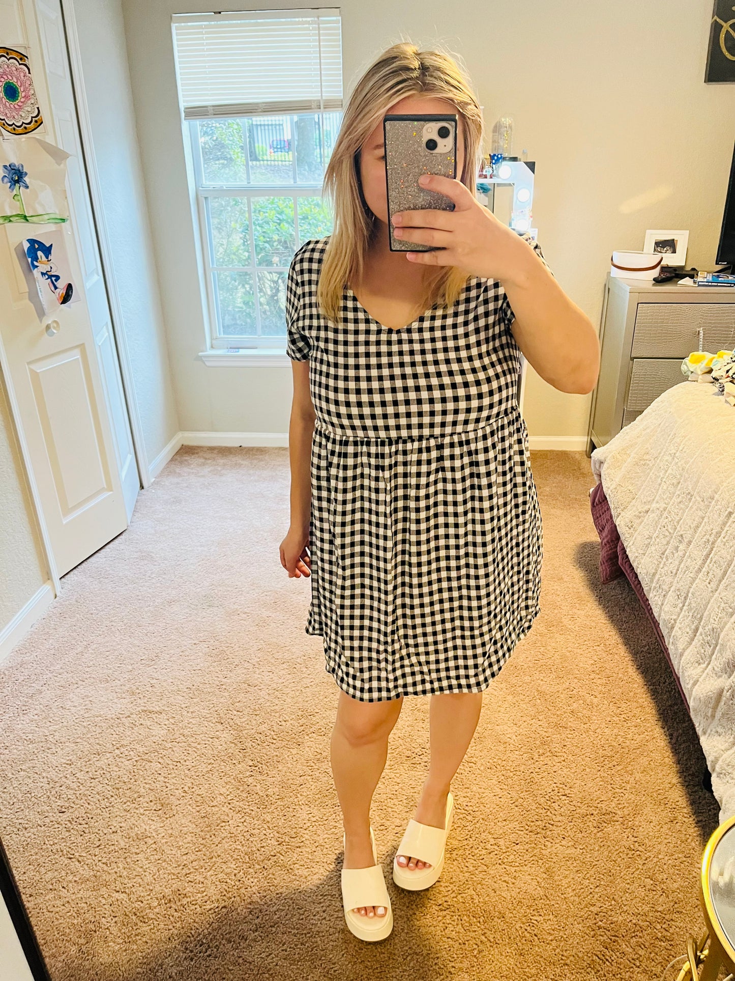 Forever 21 gingham dress