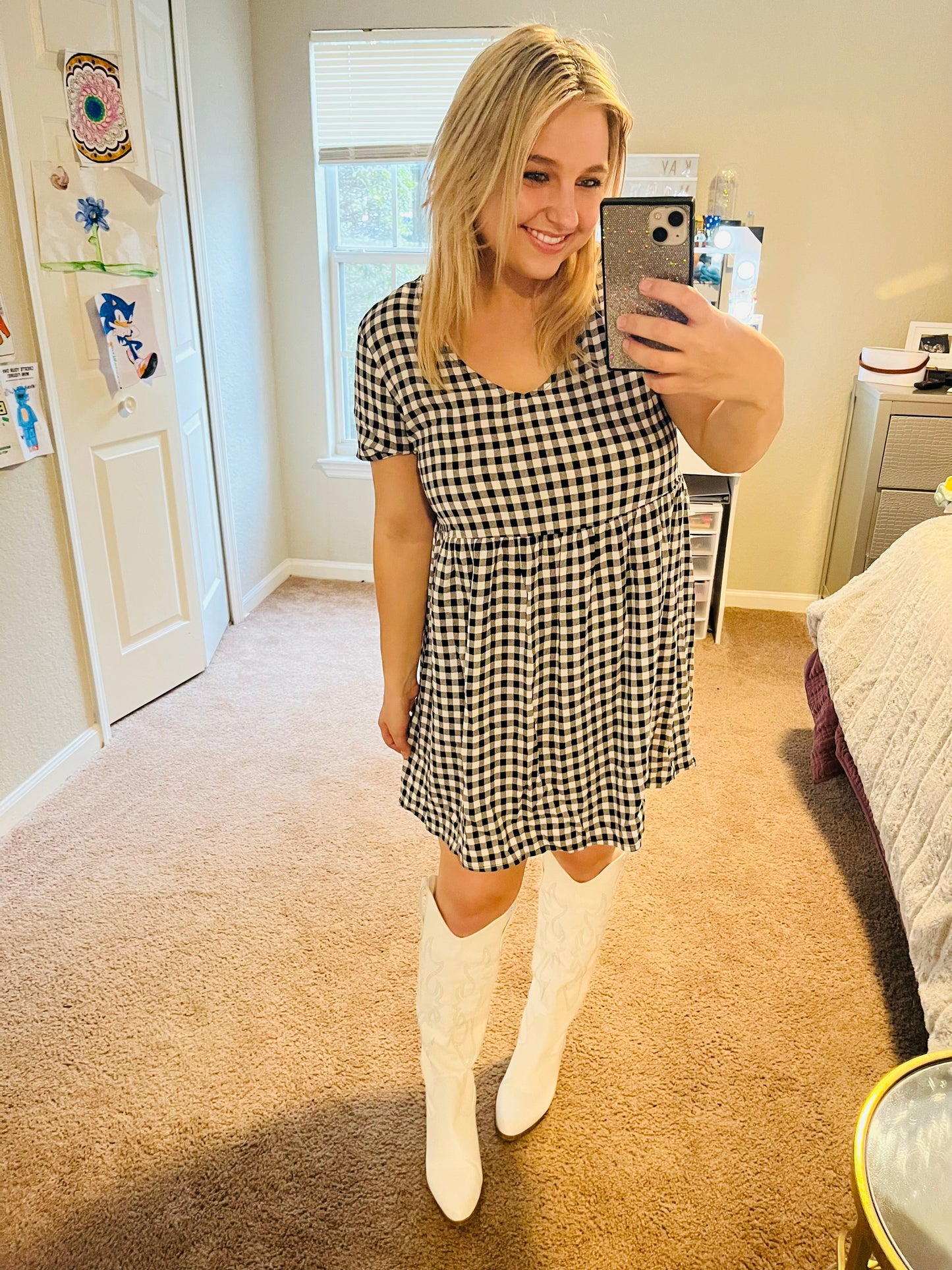 Forever 21 gingham dress