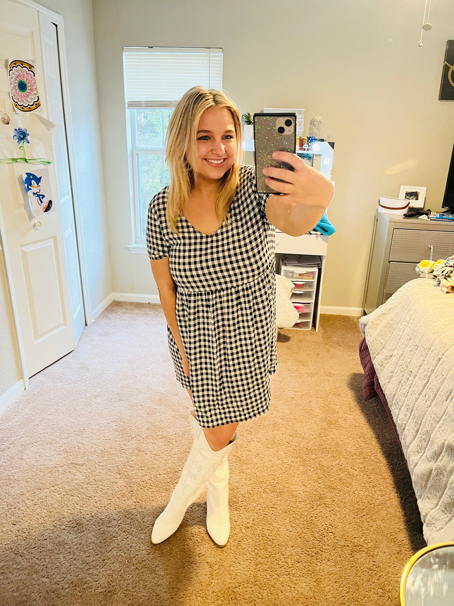 Forever 21 gingham dress