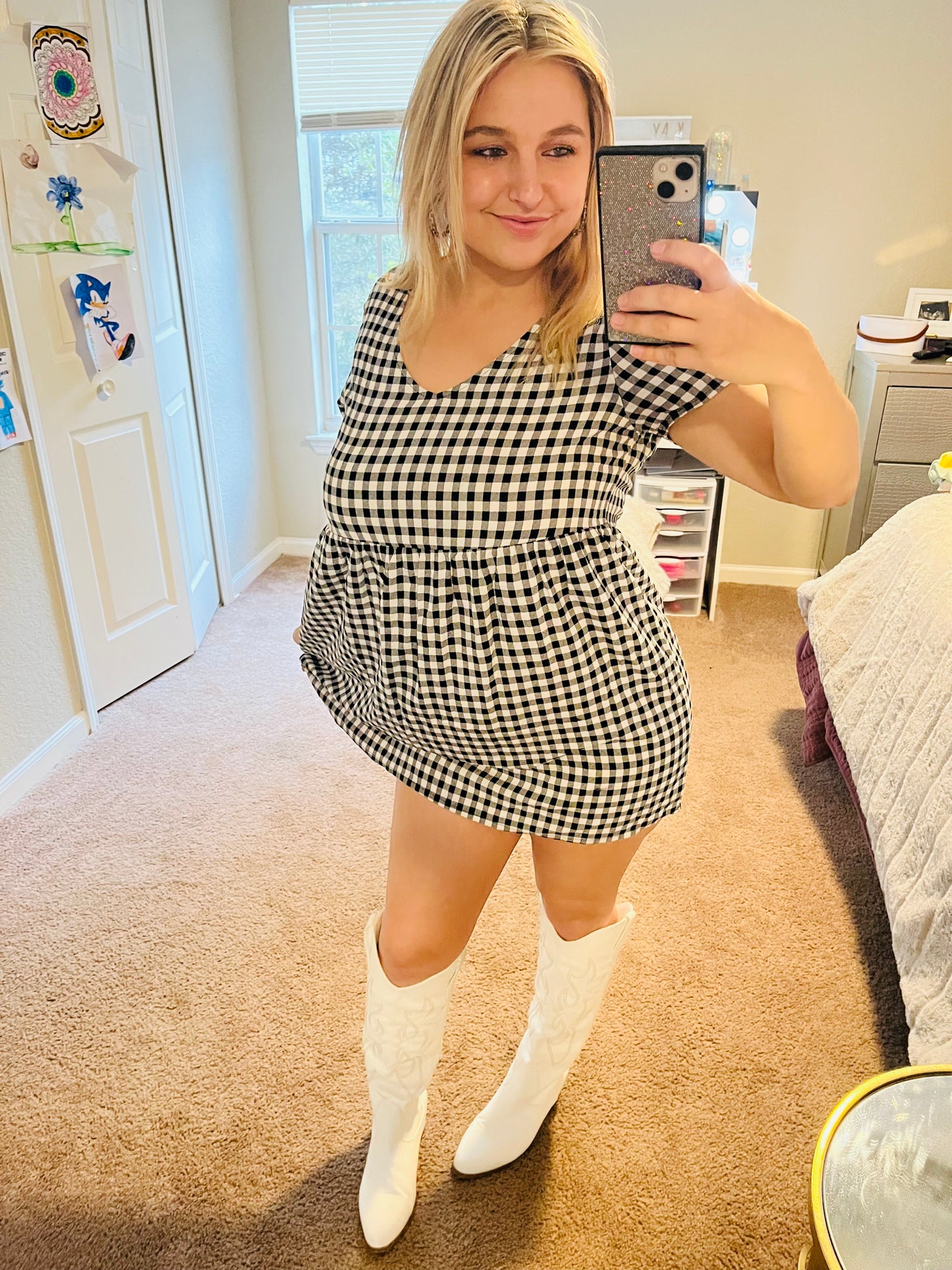 Forever 21 gingham dress