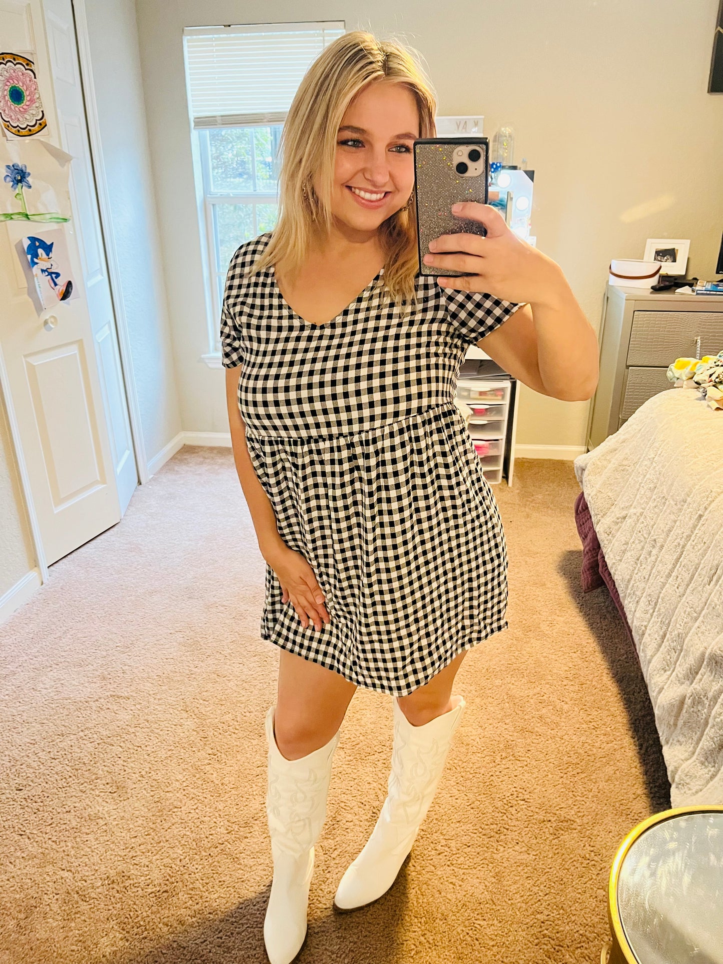 Forever 21 gingham dress