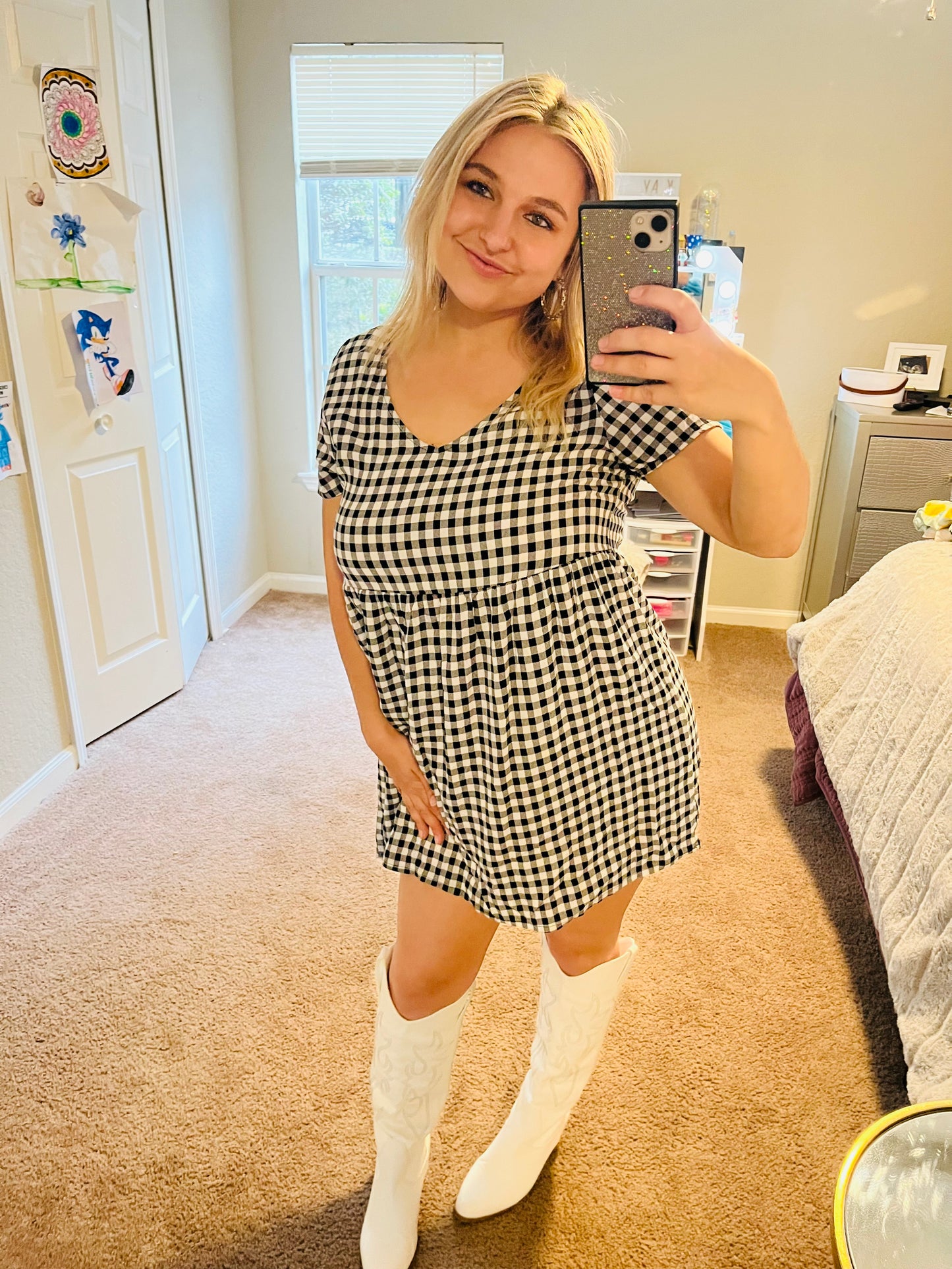 Forever 21 gingham dress