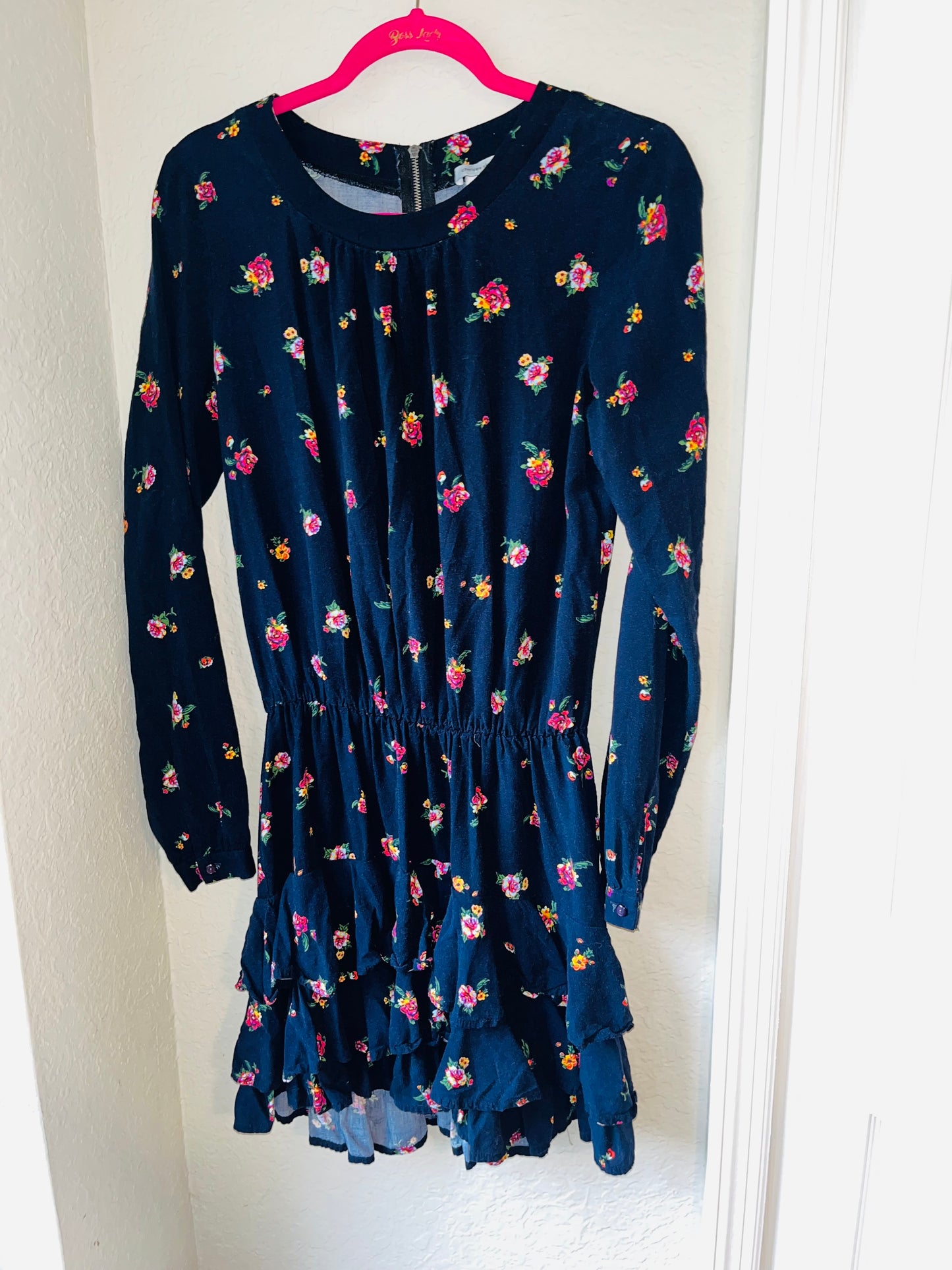 Chelsea sky floral dress