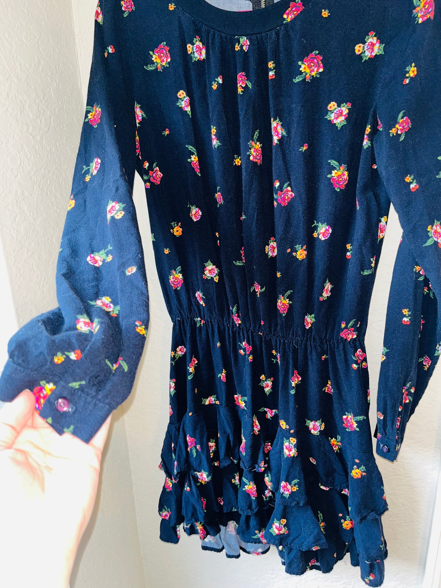 Chelsea sky floral dress