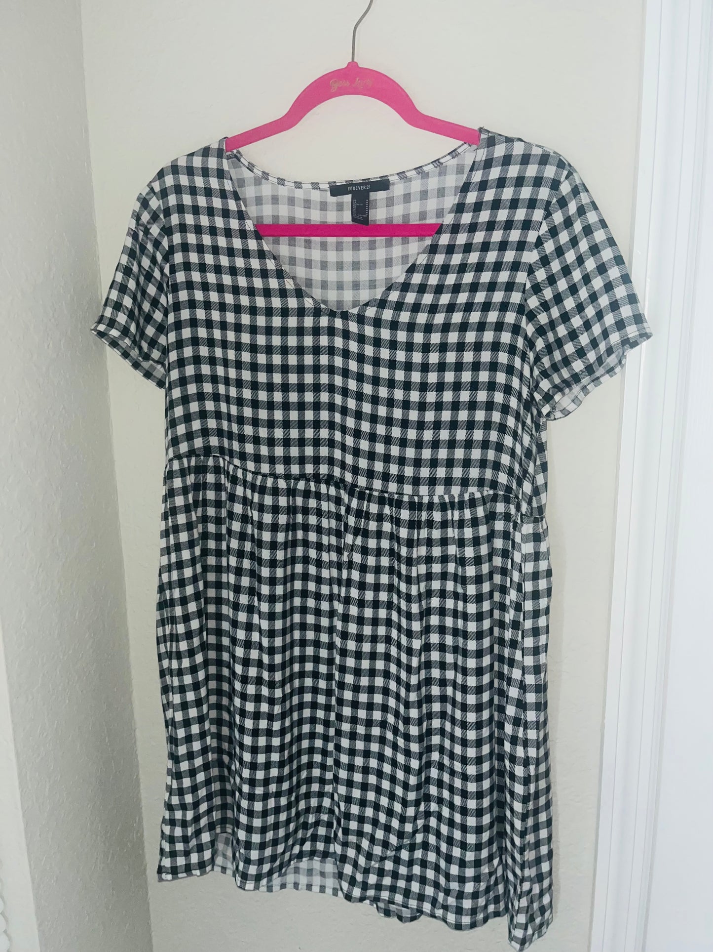 Forever 21 gingham dress