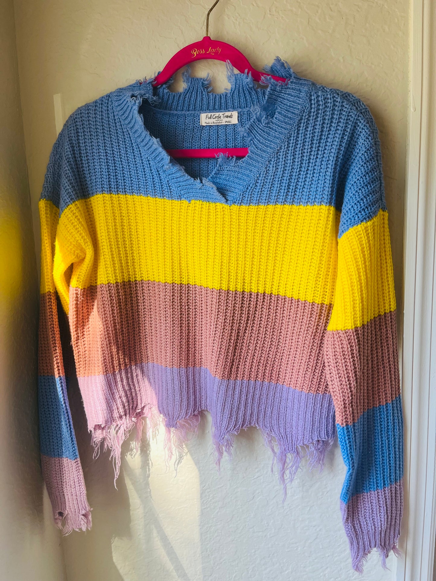 Full circle sweater