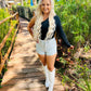 The Janice Marie Fringe Body Suit