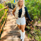 The Janice Marie Fringe Body Suit
