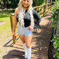 The Janice Marie Fringe Body Suit